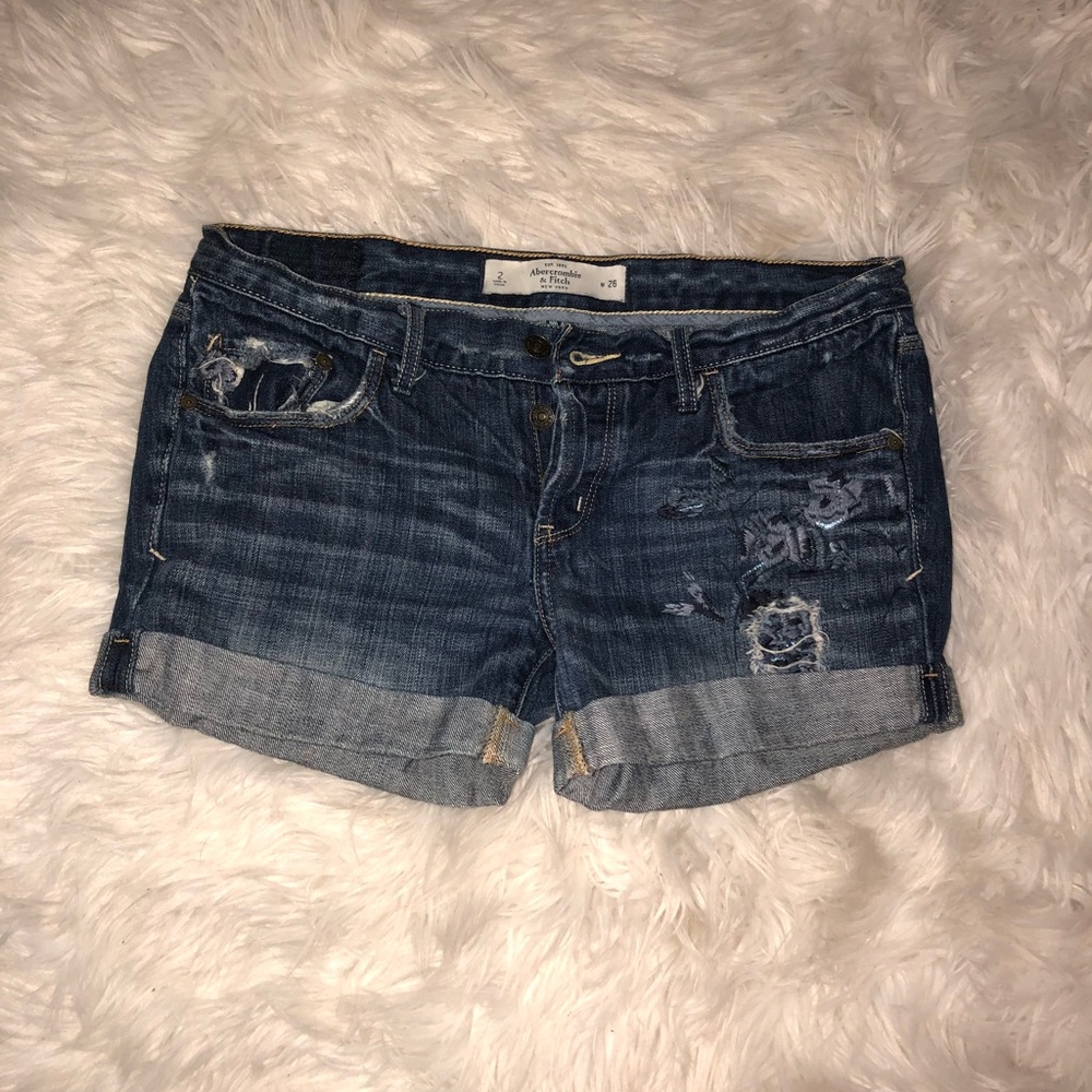 Abercrombie jean shorts